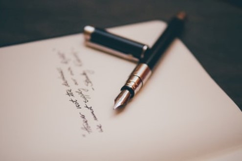 ブログライティングの『PREP法』、万年筆とノート